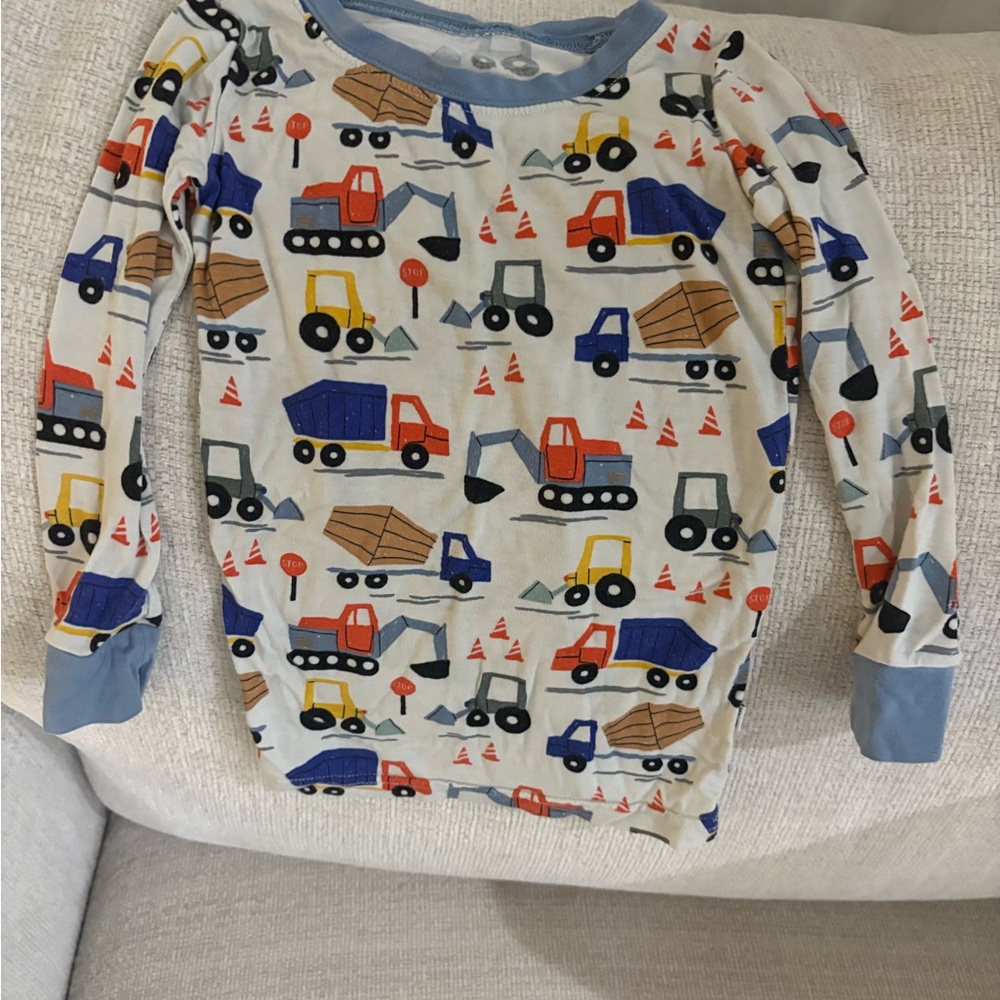 Little Sleepies Construction Vehicle Pajamas